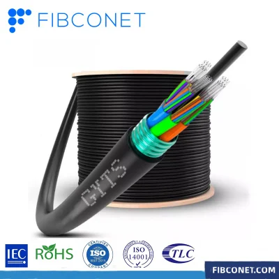 FTTH GYXTW GYTS Armored per esterni GYTC8S Multi-core in fibra ottica Cavo