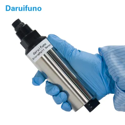 Sensore per clorofilla a elettrodi digitali con struttura a fibre ottiche