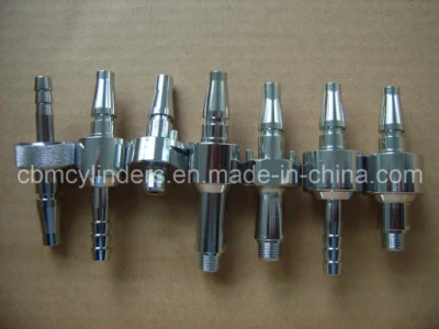 Sonde di ossigeno standard BS per gas medicali in uscita Adattatori