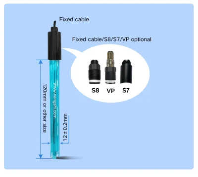Sonda a elettrodi con sensore ORP online per analizzatore Redox Measurement 2000 mv