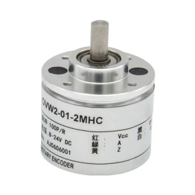 Encoder rotativo incrementale ottico Ovw2 prodotto in Cina con interruttore IP67