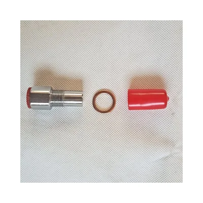Tappo del sensore di ossigeno del mini convertitore catalitico del sistema di scarico in fabbrica diritto Adattatore