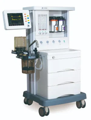 Ventilatore medicale carrello verticale CCU con display LCD