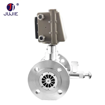 CO2 ossigeno misura RS485 uscita turbina a gas digitale in acciaio inox Flussometro