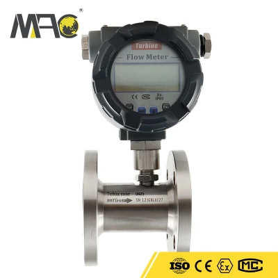 Dispositivo di misurazione turbina ad aria misuratori di flusso ossigeno ozono flusso di gas Metro