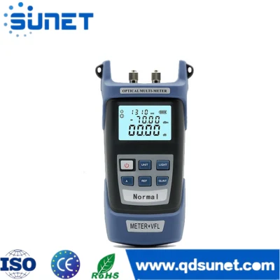Tester per cavi di alimentazione laser misuratore di potenza ottica in fibra ottica FTTH Strumento di ricerca guasti visivo da 5 MW