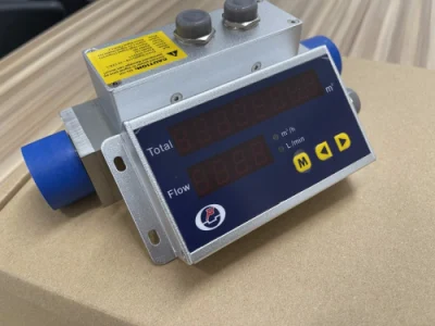 Misuratore di flusso digitale di ossigeno per misurare il flusso istantaneo e cumulativo