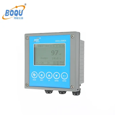Boqu DDG-2080X temperatura elevata Produttore conduttività dell&prime;acqua contatori EC per Vendita misuratore/analizzatore TDS EC