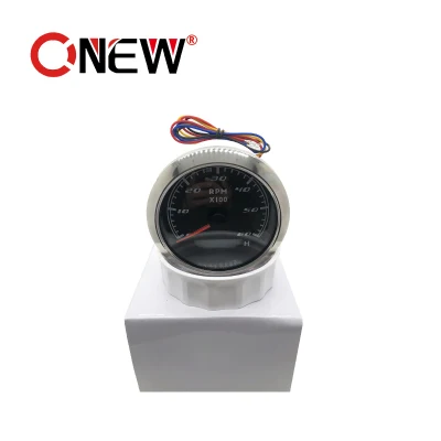 Tachimetro da 85 mm 6000 giri/min. Contaore per imbarcazioni marine 6K Indicatore giri/min