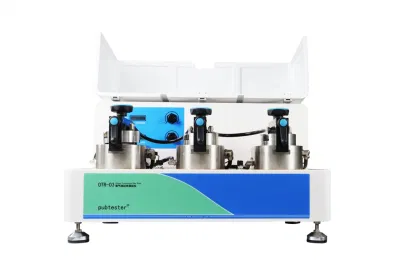 Publtester ASTM F2622 Film di plastica e fogli di ossigeno gas Tramsmissione Tester di velocità che utilizza vari sensori fabbrica Cina