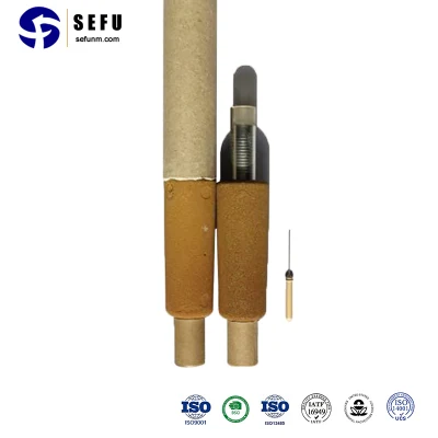 Produzione di termocoppie a immersione rapida sonde per misurazione dell&prime;ossigeno Sensori metallurgici