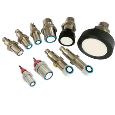 Sensori a ultrasuoni industriali impermeabili M18 IP 67 NPN+PNP a due vie Uscita