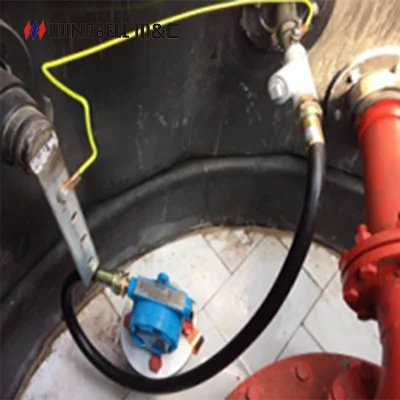 Sensore ottico di perdite per il rilevamento delle perdite della coppa del distributore di gas