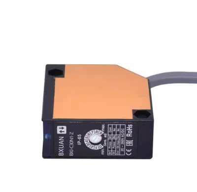 Interruttore ottico fotoelettrico a tre fili PNP senza+NC impermeabile e resistente alla polvere Sensore