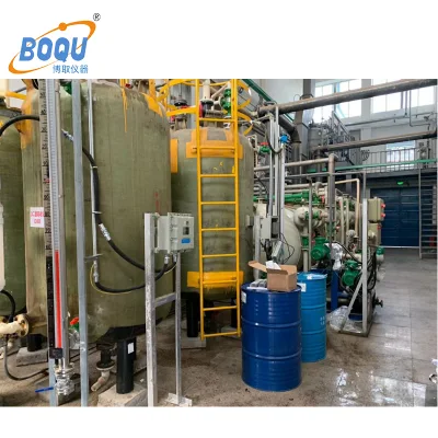 Installazione cella a flusso Boqu Dog-3082 e scatola a prova di esplosione Exd Misurazione dell&prime;industria petrolchimica analisi online dell&prime;ossigeno disciolto