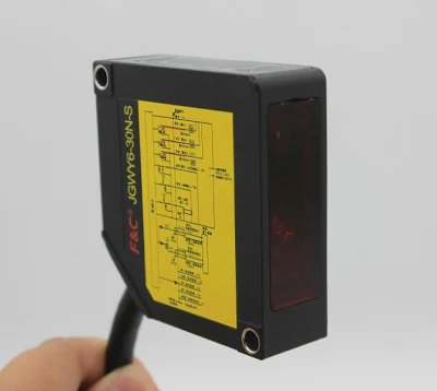 Sensore di spostamento laser serie Jgwy anti-interferenza per automazione industriale con CE