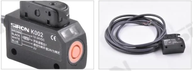 Siron K002 Fiber Amplifier Sensor High Quality Optical Fiber Sensor Amplifier Phototransistor