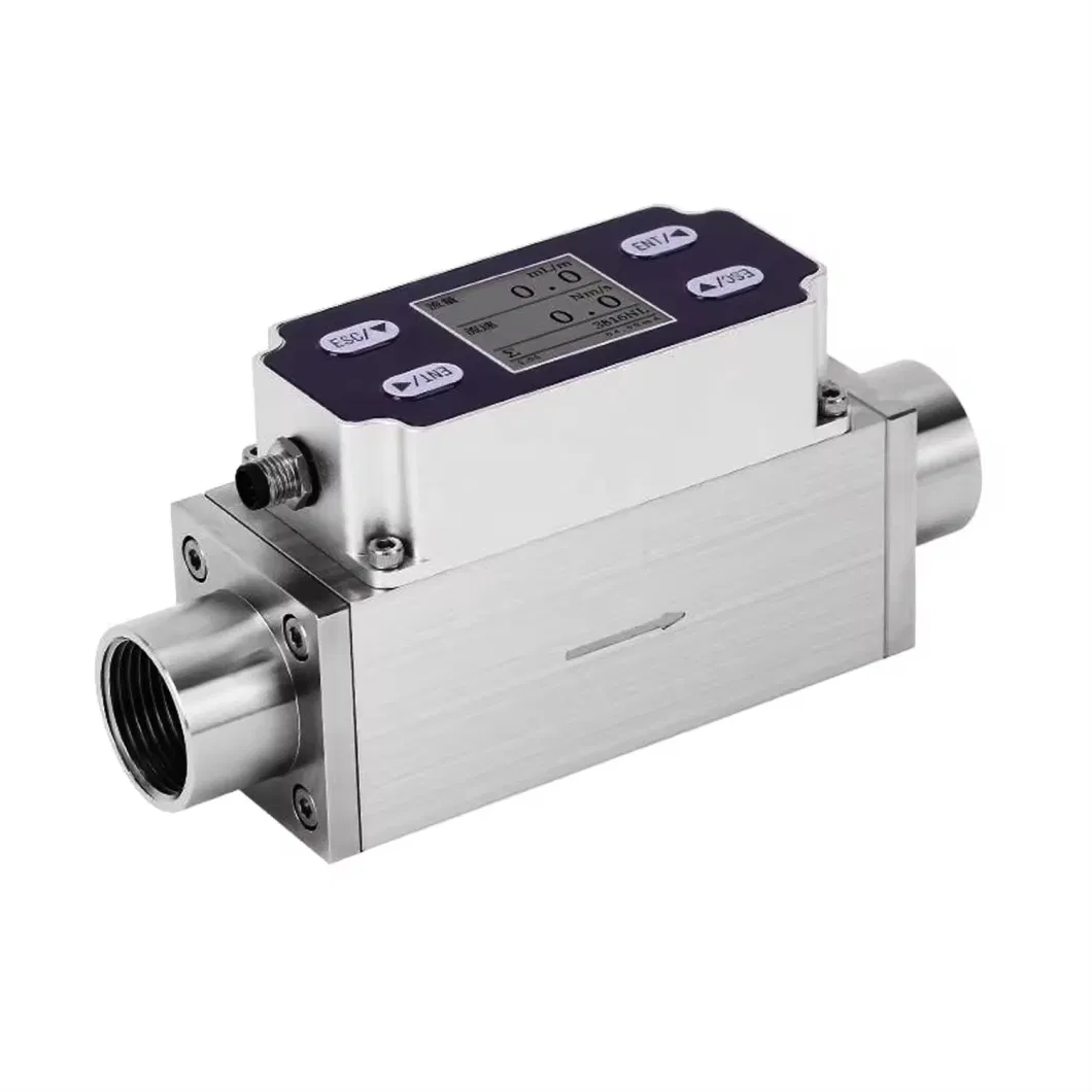 Small Size Micro Thermal Gas Mass Flow Meter Sensor for Oxygen