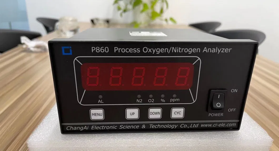 Portable Dissolved Oxygen Nitrogen Purity Analyzer Online Gas Price (P860)