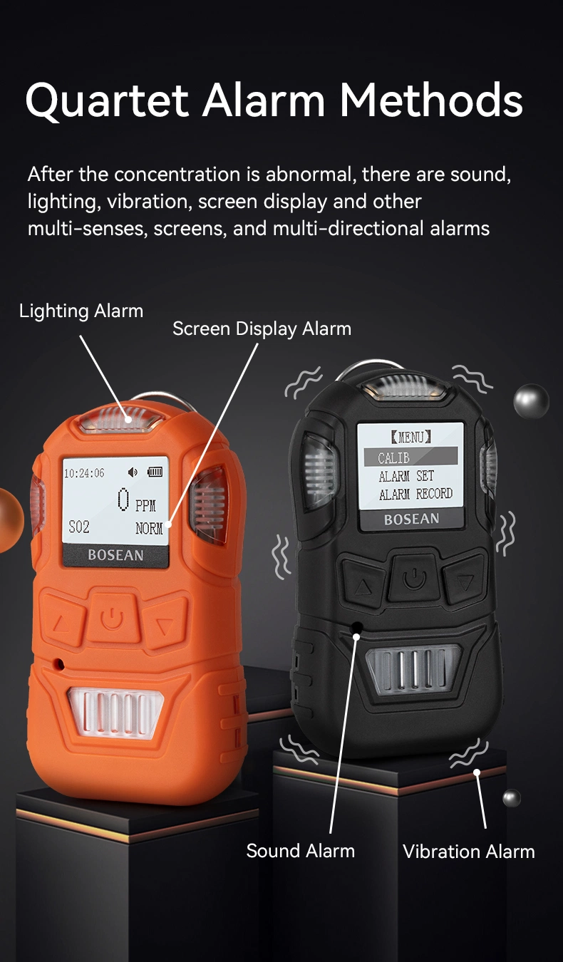 K10 Portable Single H2s Gas Leakage Monitor with Factory Price Gas Analyzer