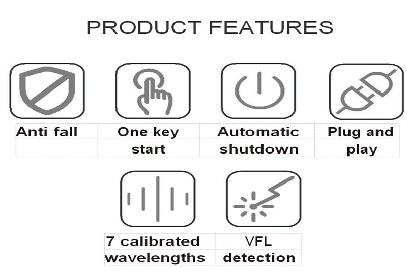 FTTH Fiber Optic Power Meter FTTH Fiber Optical Laser Source Power Meter Connector Cable Tester Optical Power Meter