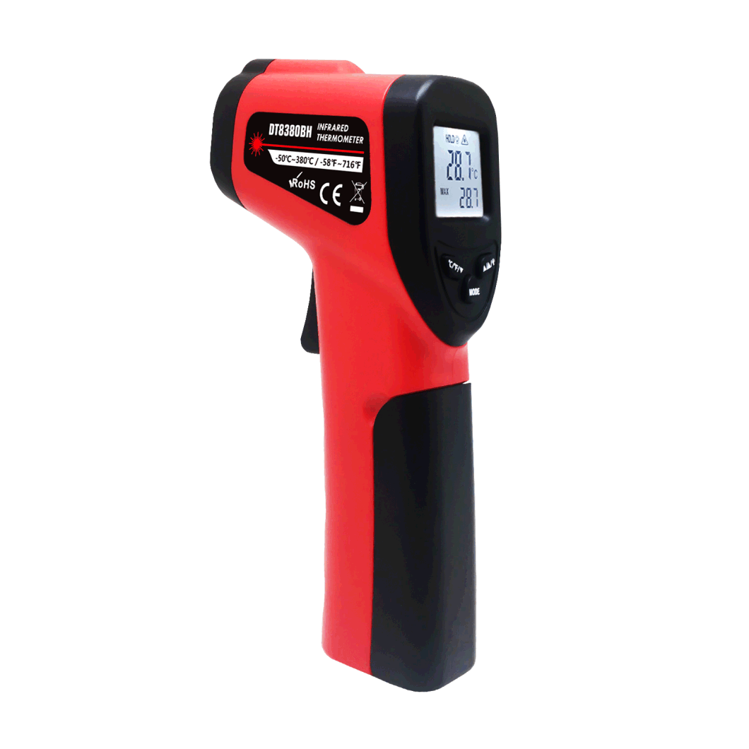 Dt8380bh Digital Thermometer Laser Infrared Industry Themometrer Electronic