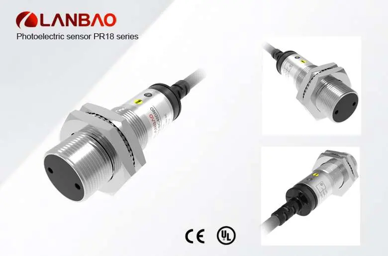 Lanbao Precision Detection Pr18-Bc40dno Infrared 40cm Distance Optical Proximity Switch