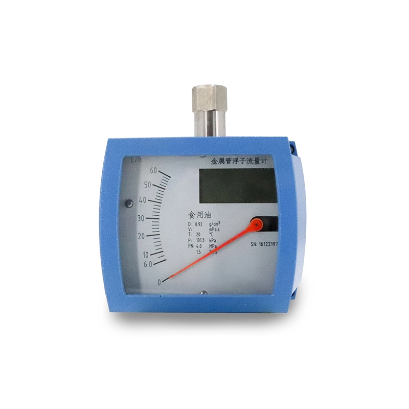 CH4 Flowmeter CO2 Hydrogen Gas Polysulfone Flange Rotameter Low Flow Oxygen Flow Meter Digital Air Tube Flow Meter