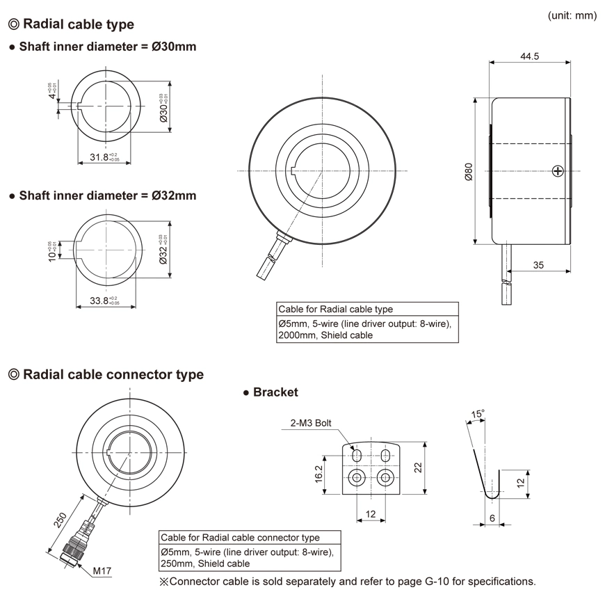 E80h Hollow Shaft Rotary Encoder Incremental Encoder Optical Encoder Elevator Encoder