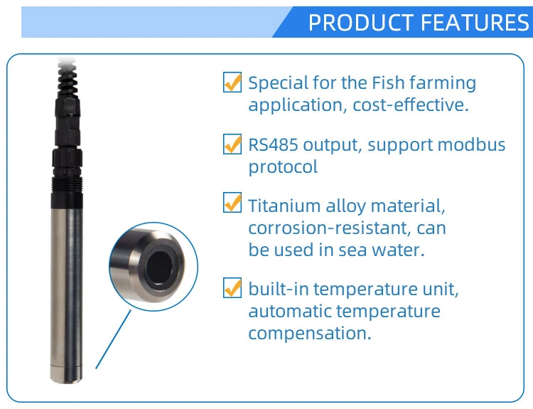 CE ISO9001 Online Dissolved Oxygen Do Sensor for Water Quality Monitoring