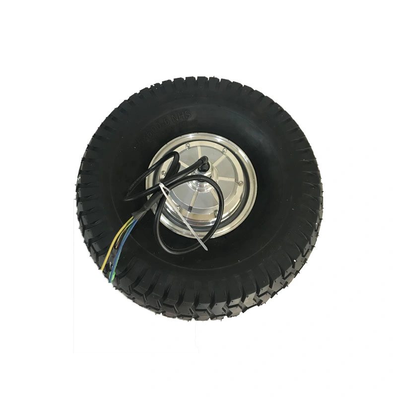Programmable 15 Inch Geared Electric Hub Motor with Optical Encoder for Robotics