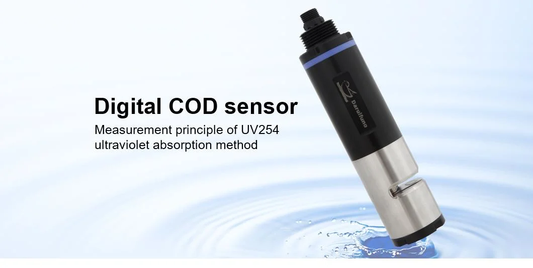 Wastewater Online Toc Cod BOD Tu Sensor with Automatic Cleaning Brush