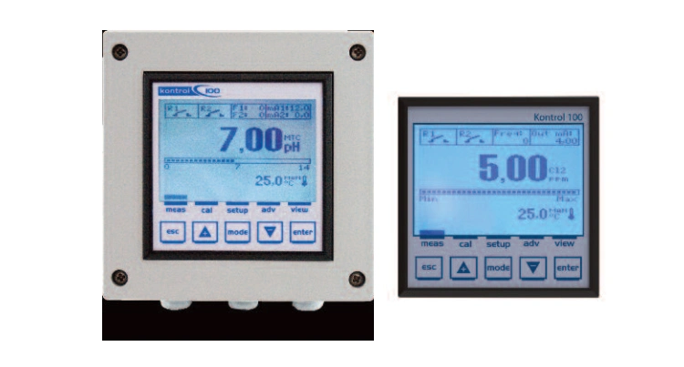 Seko K100 Online Dissolved Oxygen Conductivity Chlorine pH Meter