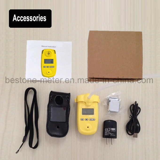 Portable Single Gas Detectors, Oxygen Meter, Air Oxygen Measurement Device, Range (0.0~30.0) %Vol; with 0.1%Vol, Model Sao2-30