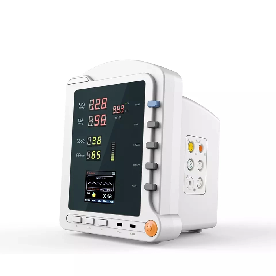 Medical Equipment SpO2 NIBP Handheld Vital Signs Patient Monitor Multipara Monitor