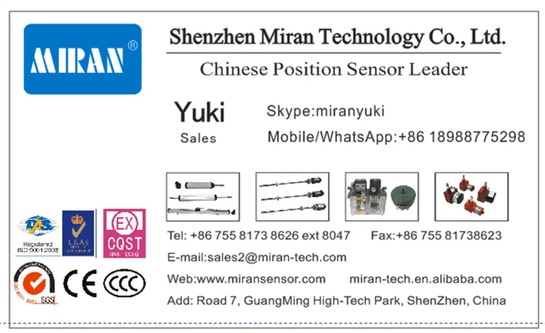 New Design Optical Displacement Sensor From Miran