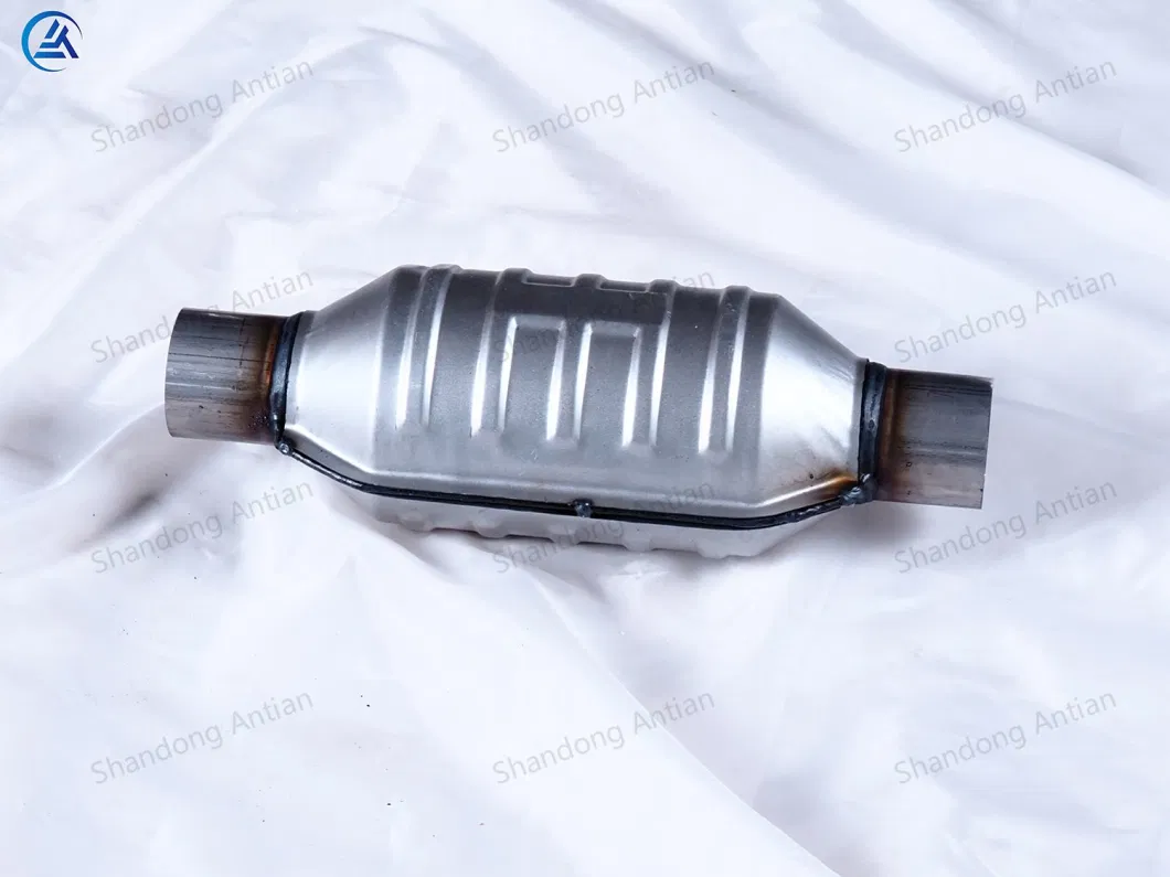 Universal Catalytic Converter with Oxygen Sensor Hole