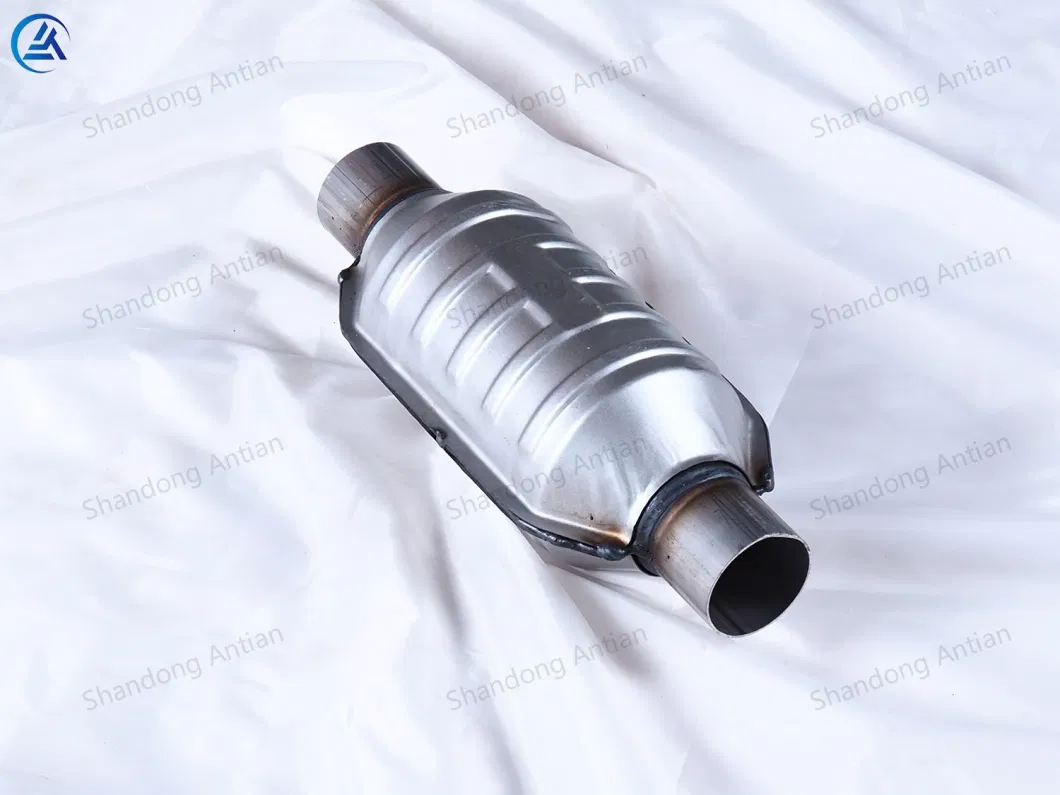 Universal Catalytic Converter with Oxygen Sensor Hole