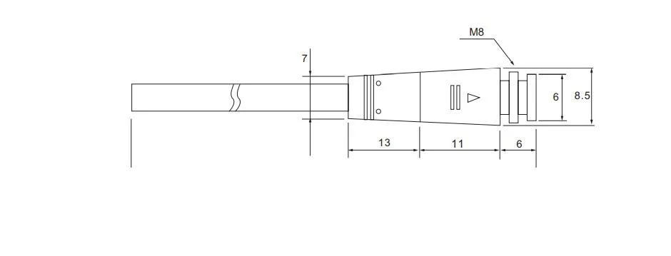 NPN Digital Optical Fiber Sensor with Delay