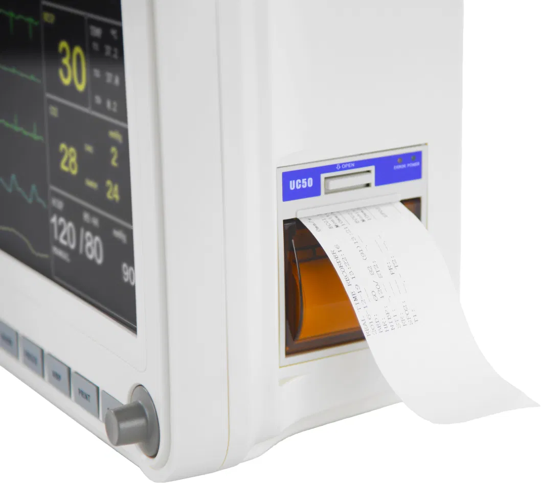 Ks5000 Medical Multi-Parameter Portable Patient Monitor Supplier for ICU Room
