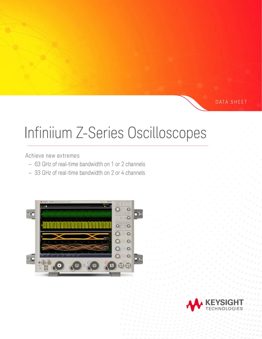 Dsoz254A 25 GHz Bandwidth 80 Gsa/S Sampling Rate Oscilloscope Software