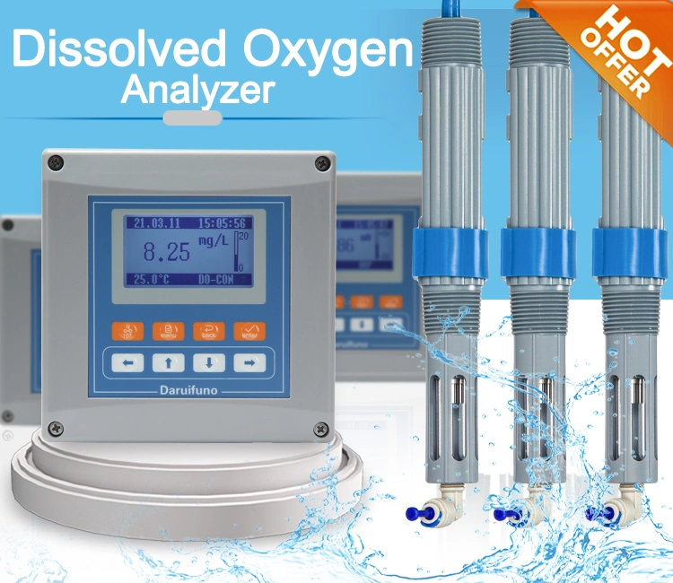 CE Water Testing Kit Dissolved Oxygen Controller Do Meter for Aquaculture and Aquarium with Sensor
