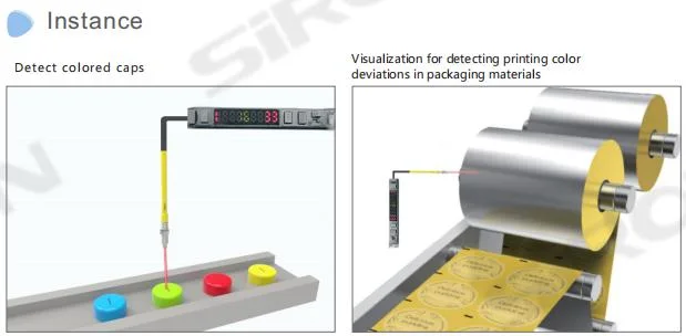 Siron K002 Fiber Amplifier Sensor High Quality Optical Fiber Sensor Amplifier Phototransistor