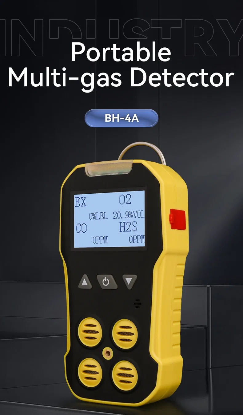 Bosean Oxygen and Hydrogen Sulfide Portable Multi Gas Detector