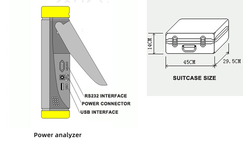 Three Phase Pec-H3c Measurement Instrument Tester for LV Measurement Instruments