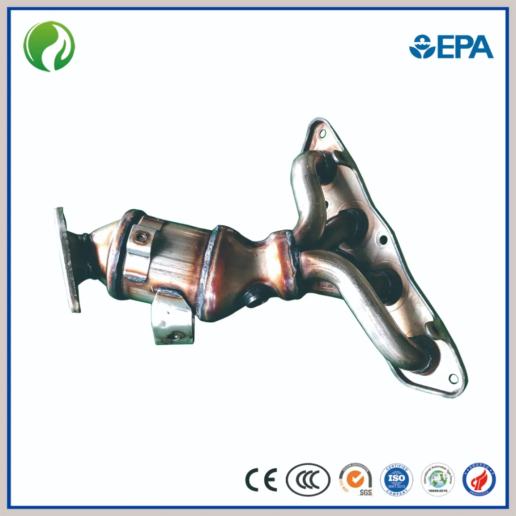 Universal Micro-Mount Inspection Engine Muffler, Oxygen Sensor Adapter, Extended Interval Catalytic Converter