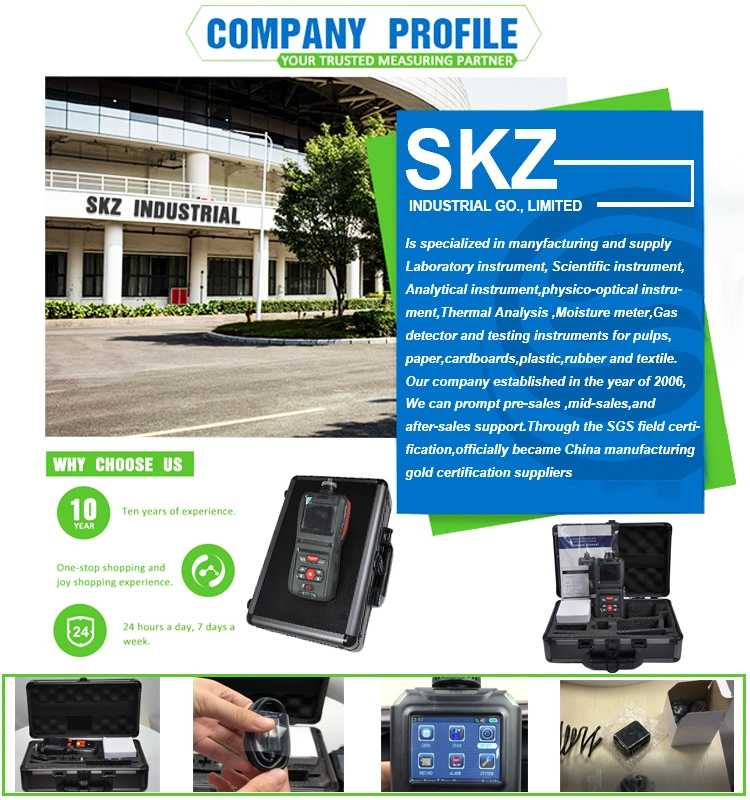 High Performance Digital Skz2050-5 Oxygen O2 Gas Industrial Gas Sensor Testing Sniffer