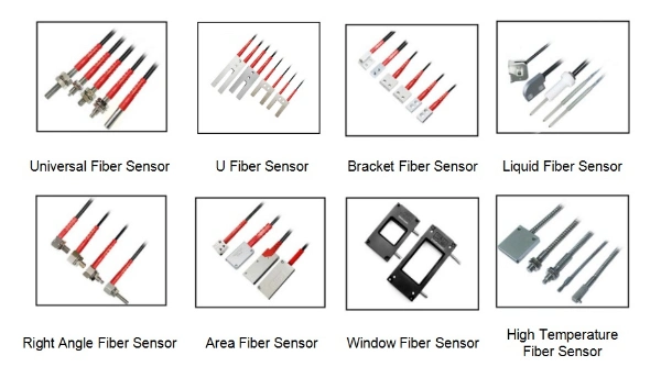 Diffuse Reflective Fiber Optical Sensor for Water Bottling Machine