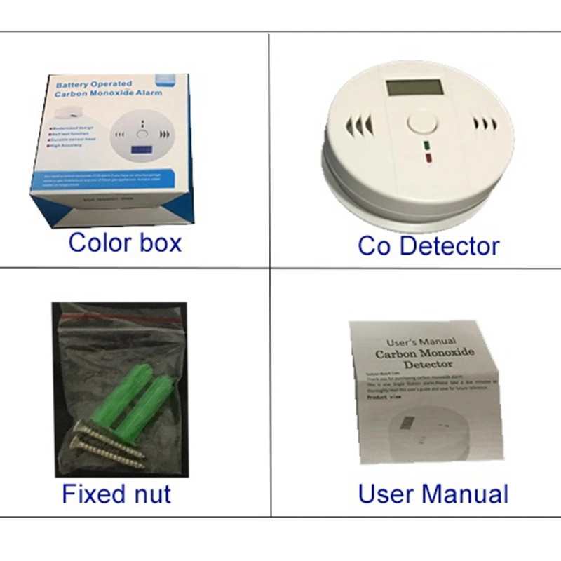 OEM Carbon Monoxide Device Carbon Monoxide Sensors Detector En50291