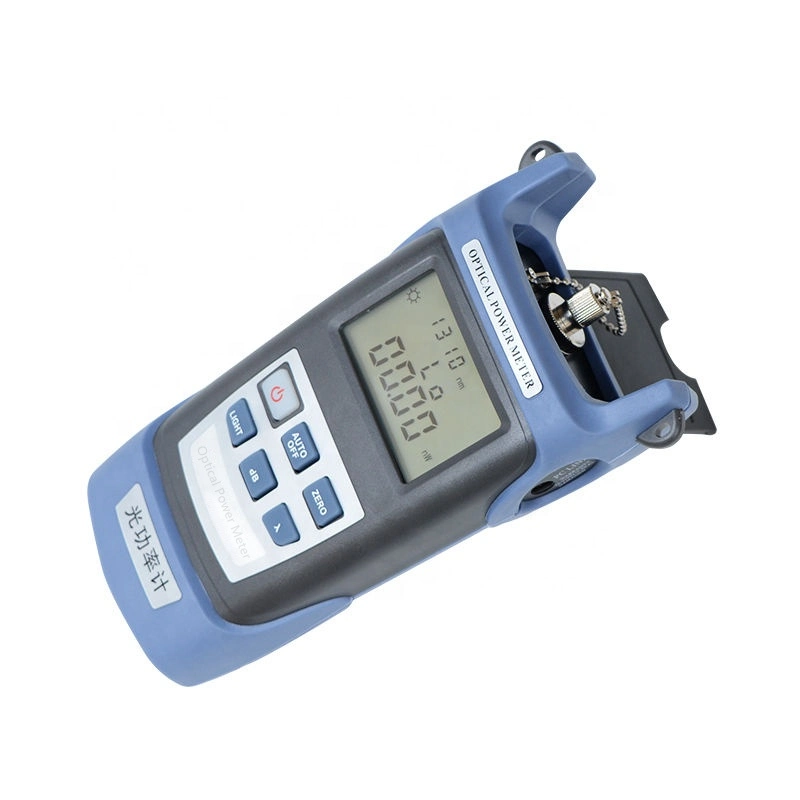 FTTH Fiber Optic Power Meter FTTH Fiber Optical Laser Source Power Meter Connector Cable Tester Optical Power Meter